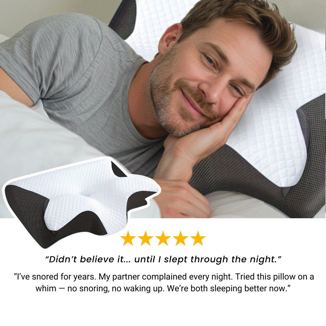 Ergonomic Memory Foam Pillow