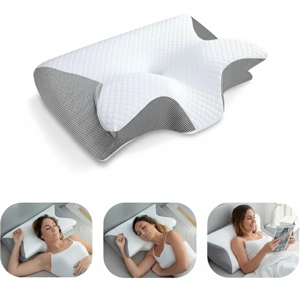 Ergonomic Memory Foam Pillow